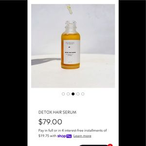 THE LYFESTYLE COMPANY DETOX HAIR SERUM